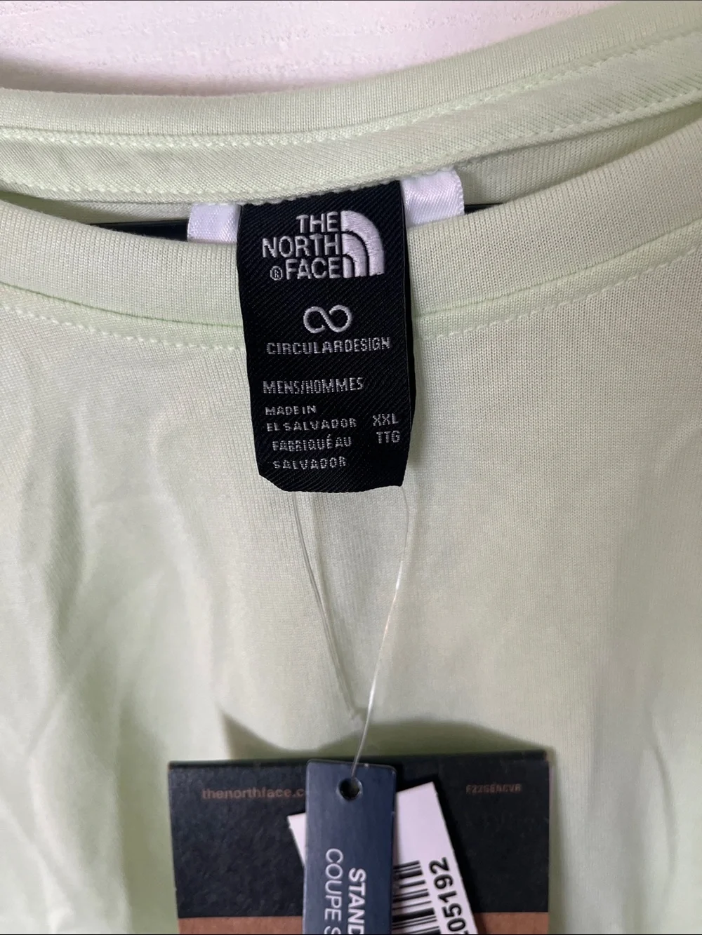 The North Face Men's Short-Sleeve Tee - lime cream